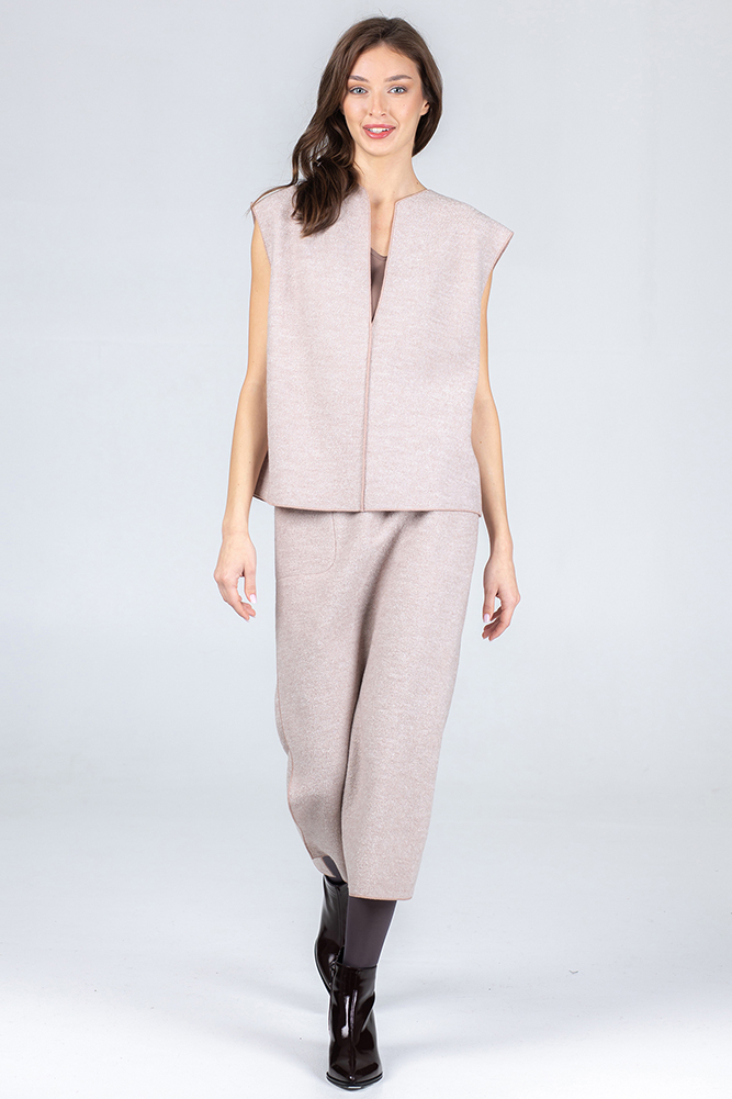 Трикотаж оптом и в розницу — Жилеты женские трикотажные